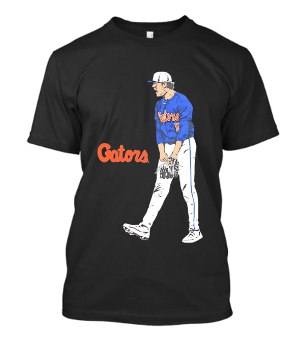 Liam Peterson Florida Gators Baseball Intense Scream Moment T-Shirt