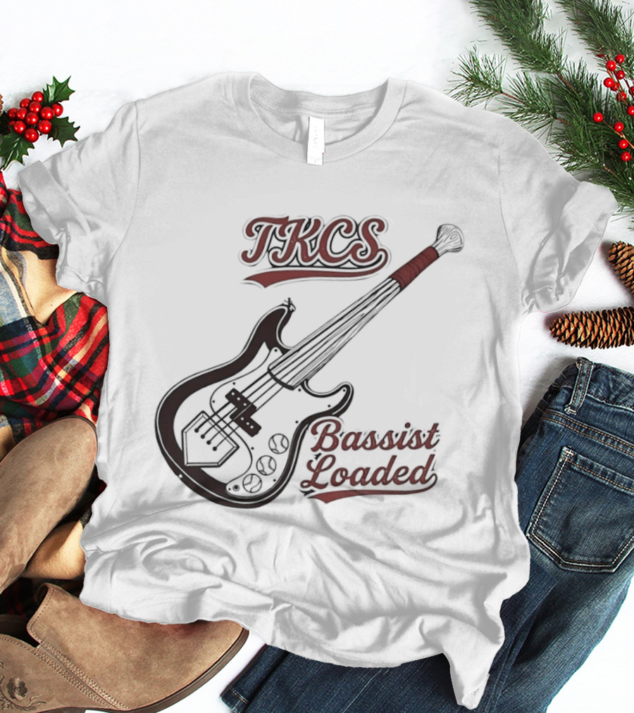 TKCS Bassist Loaded Guitar T-Shirt