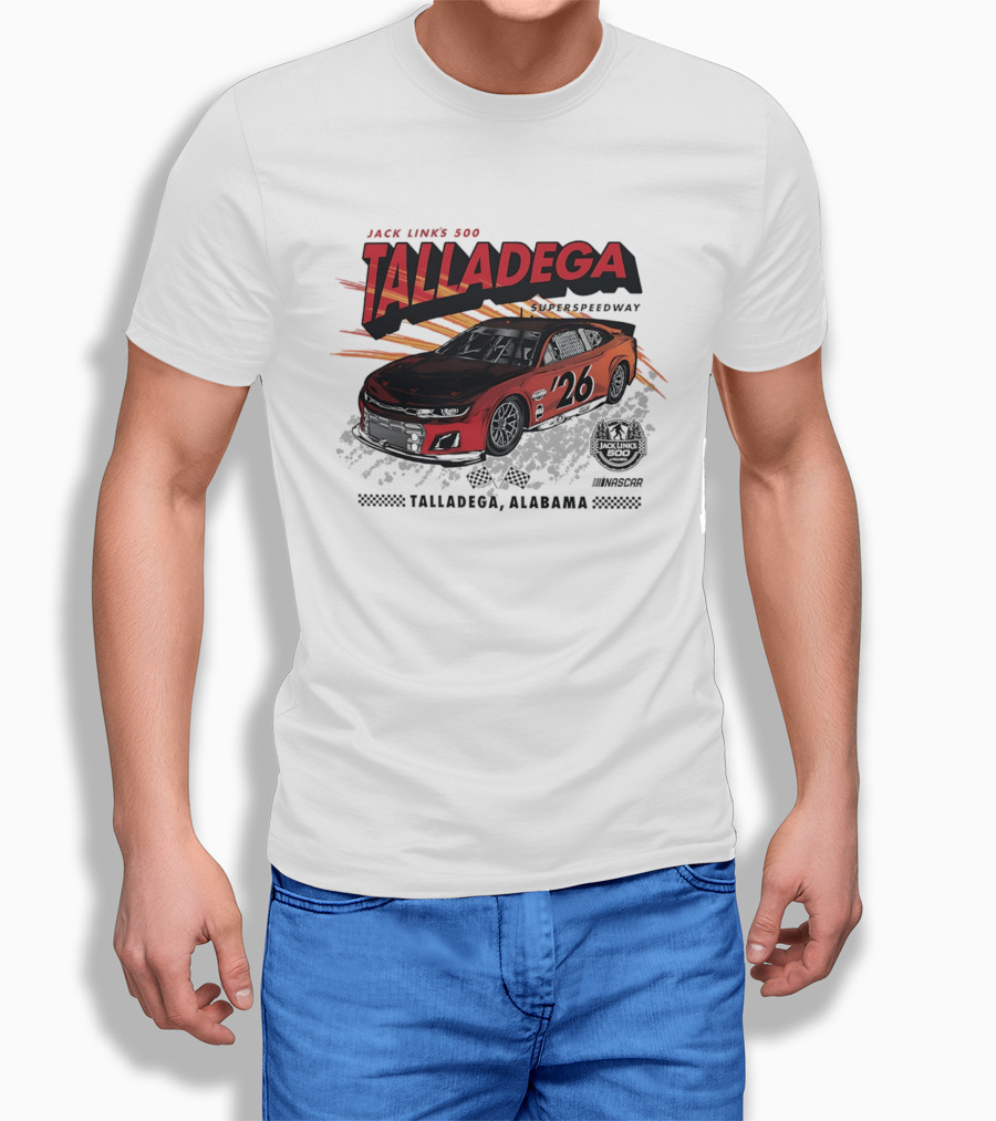 Talladega Superspeedway '26 Jack Link's 500 NASCAR Talladega Alabama T-Shirt