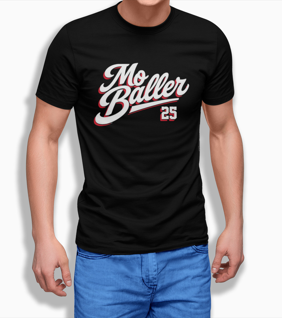 Mo Baller 25 Chicago Cubs Moises Ballesteros T-Shirt