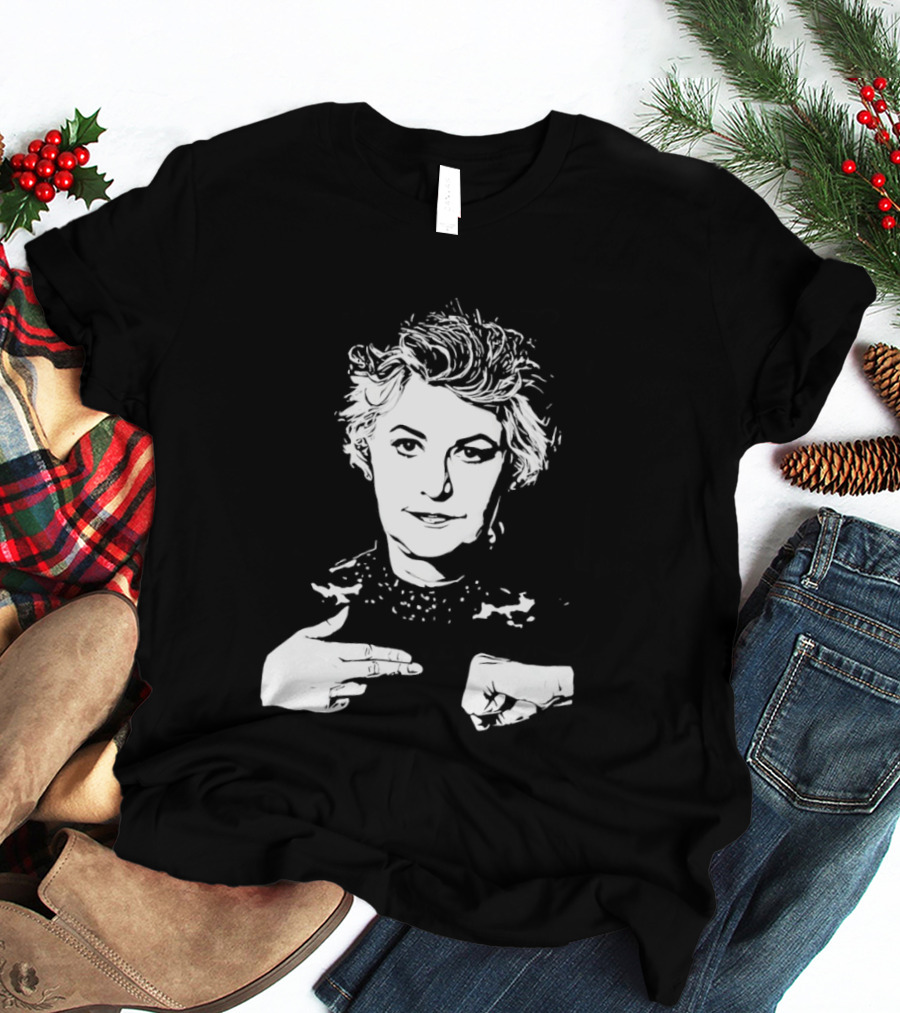 Bea Arthur Meets Hip Hop Legends Run The Jewels Fusion T-Shirt
