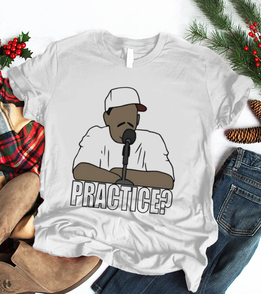 Allen Iverson Practice Meme Question T-Shirt