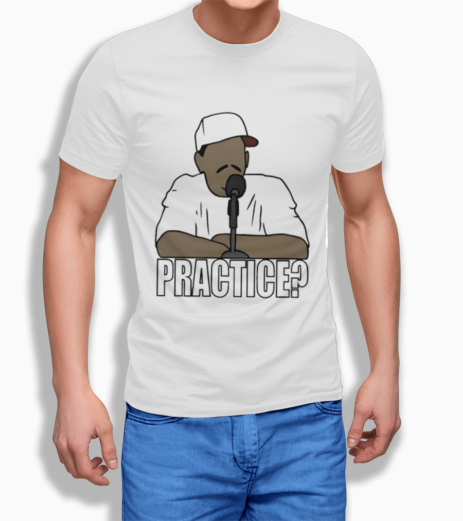 Allen Iverson Practice Meme Question T-Shirt