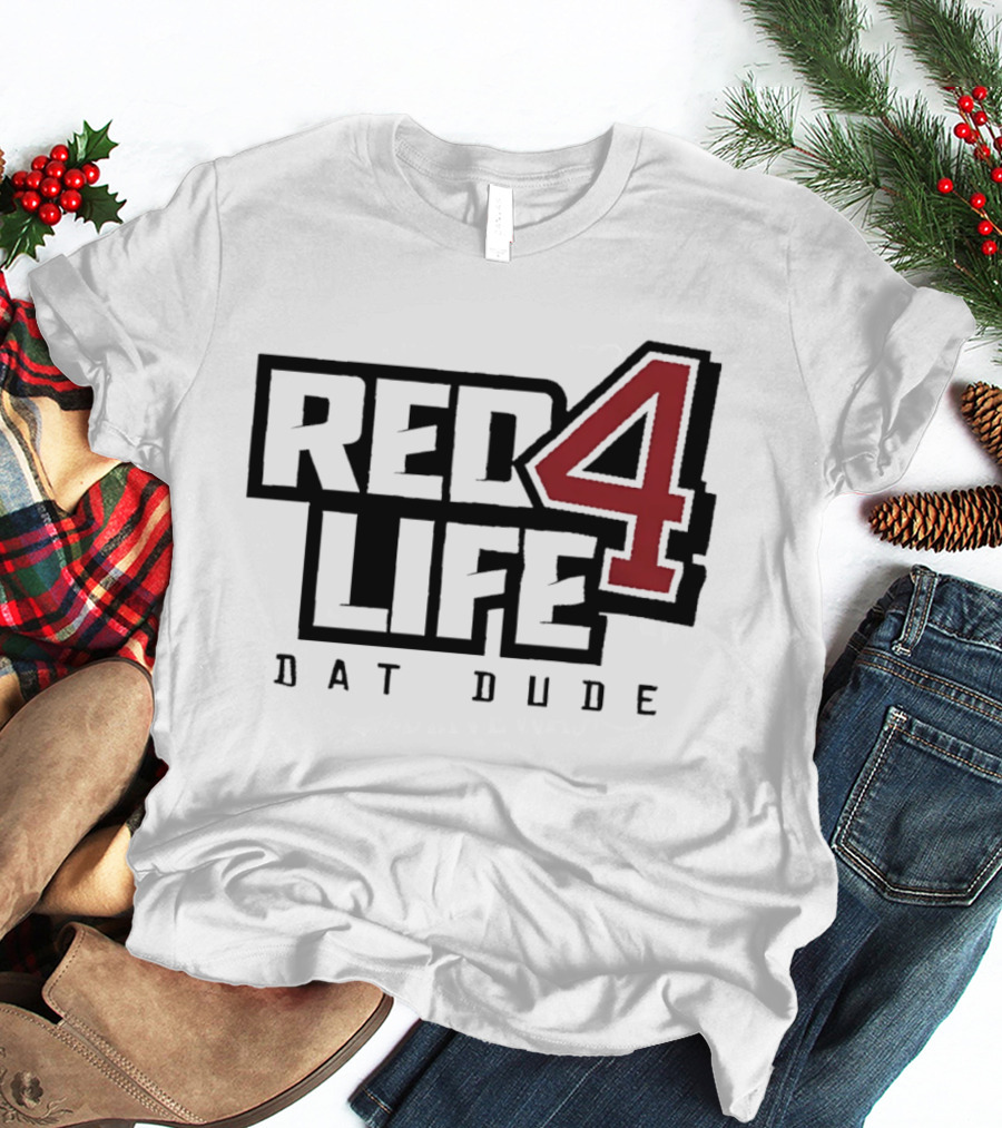 Brandon Phillips Red 4 Life Dat Dude T-Shirt