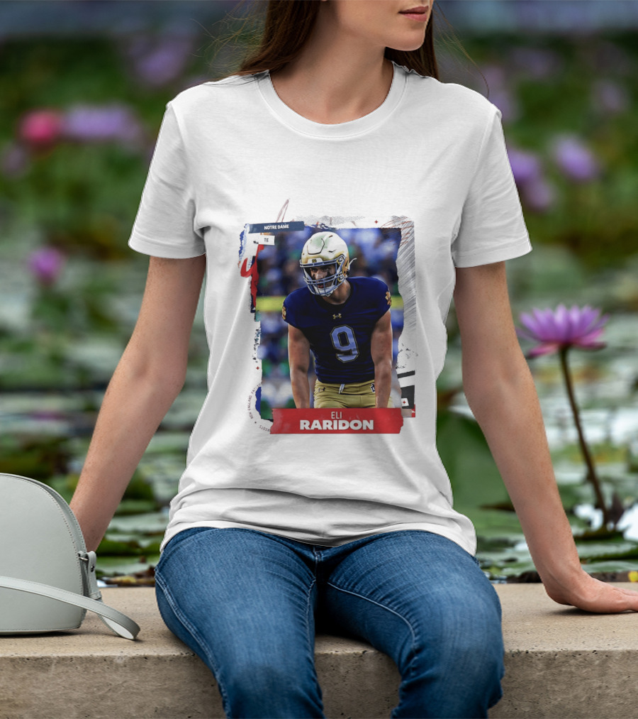 Notre Dame Tight End Eli Raridon 2206 Draft Prospect T-Shirt
