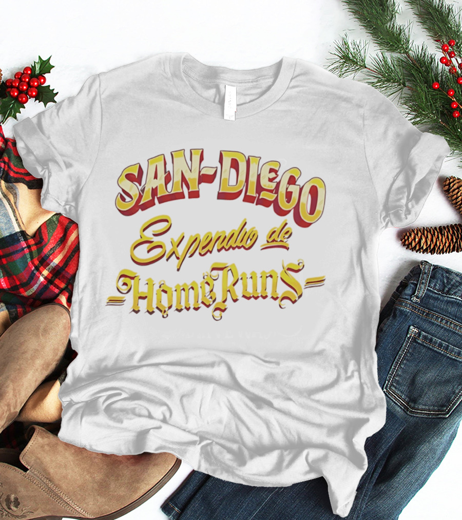 San Diego Expendu De Home Runs Rotulos Bautista T-Shirt