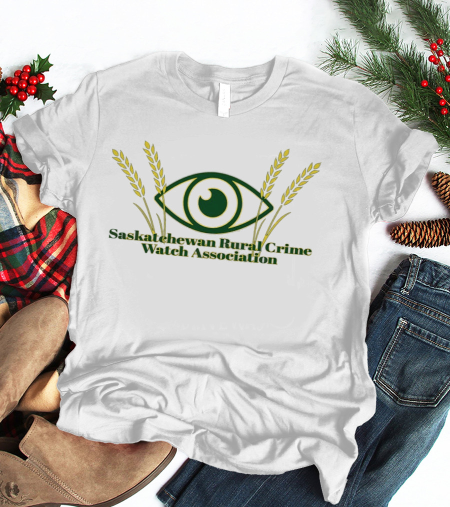 Saskatchewan Rural Crime Association Eye Wheat T-Shirt