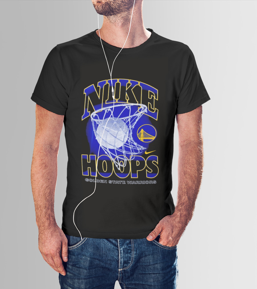 Nike Hoops Golden State Warriors Basketball National Basketball Association T-Shirt