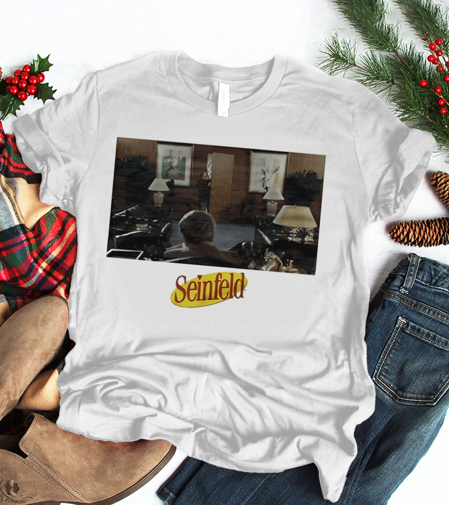 Seinfeld New York Yankees George Costanza And Steinbrenner Scene T-Shirt