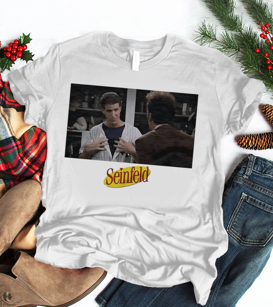Seinfeld Kramer O'Neill Yankees Crossover Scene T-Shirt