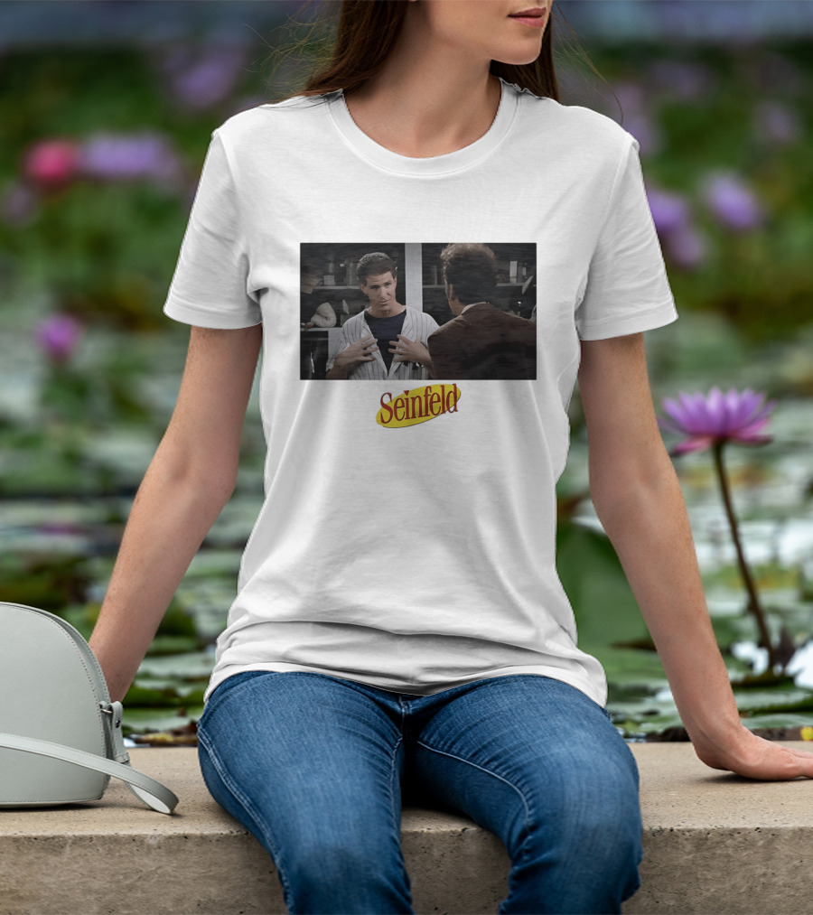 Seinfeld Kramer O'Neill Yankees Crossover Scene T-Shirt