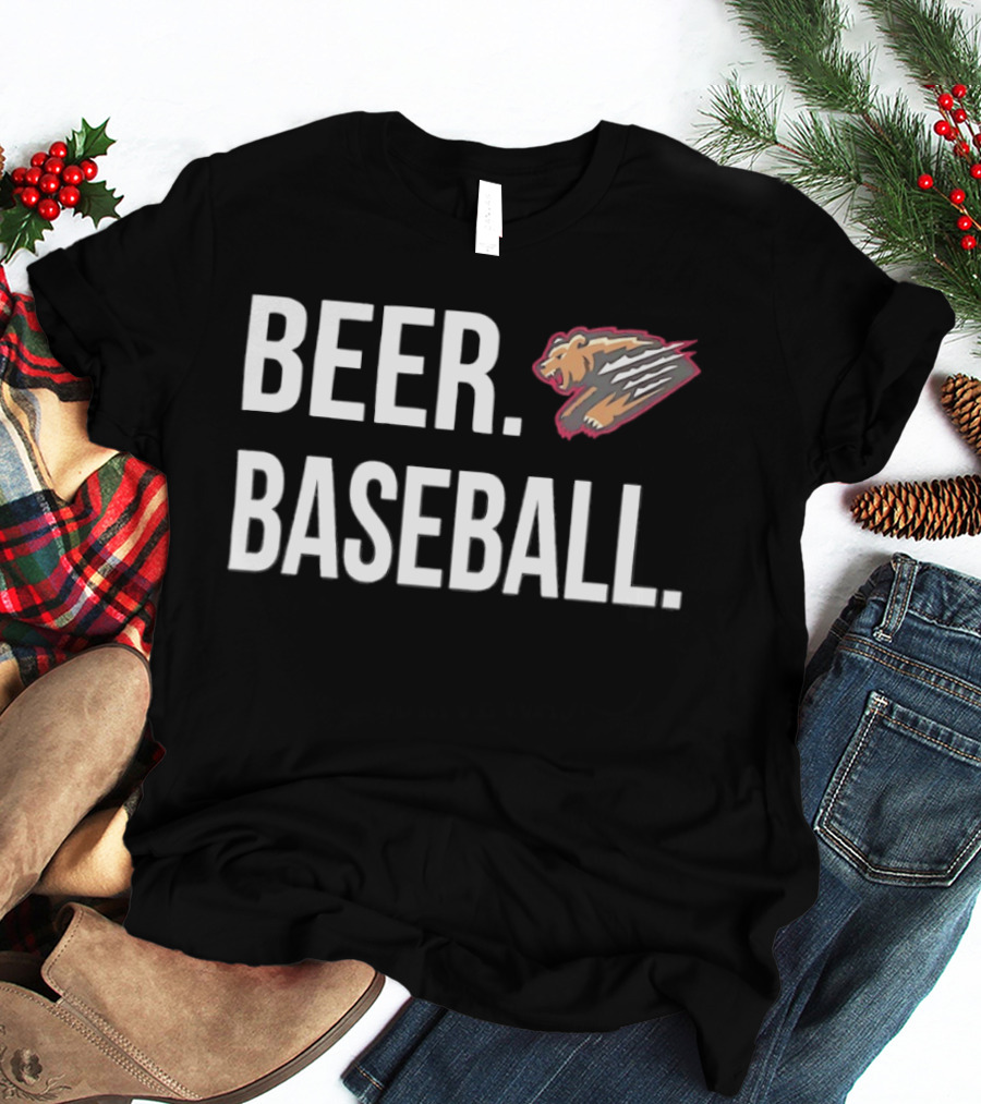 Beer Baseball Fresno Grizzlies MILB T-Shirt