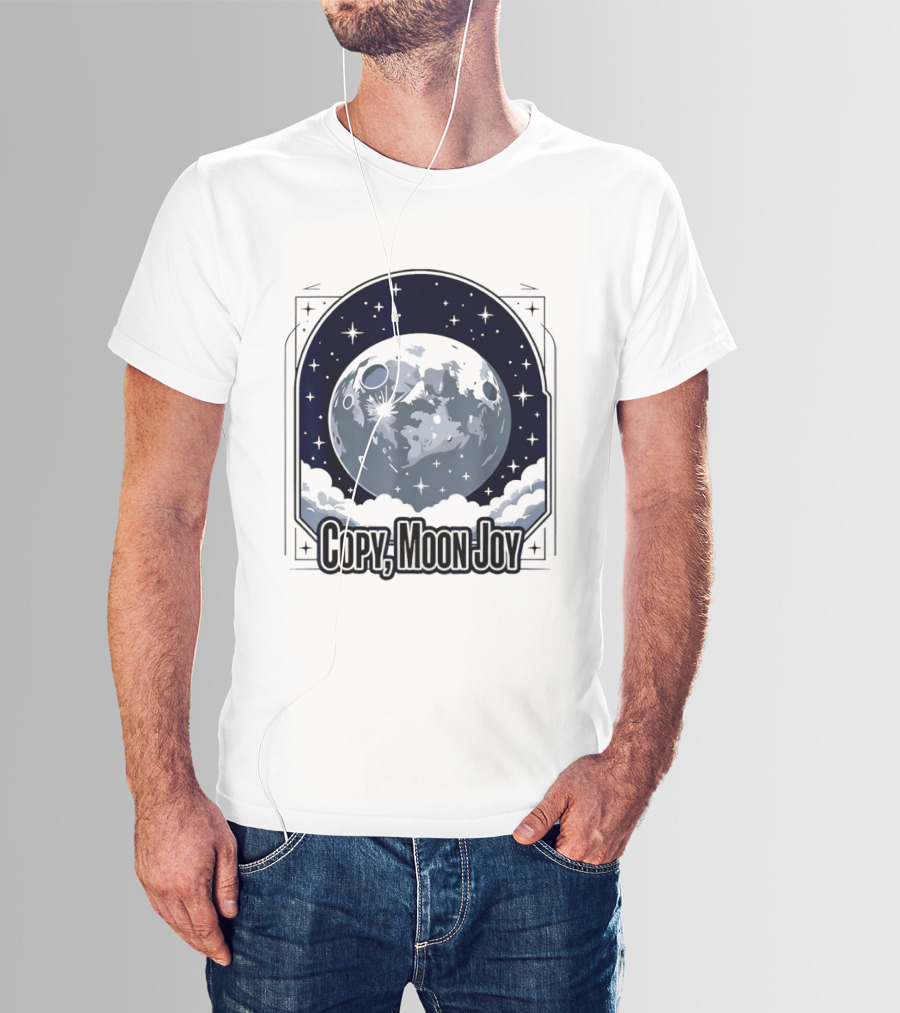 Copy Moon Joy Lunar Moon Celestial Artistry T-Shirt