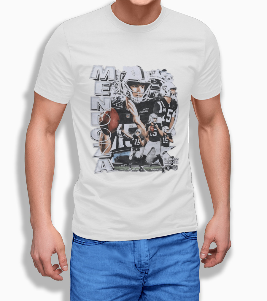 Mendoza 15 NFL Raiders Game Changer T-Shirt