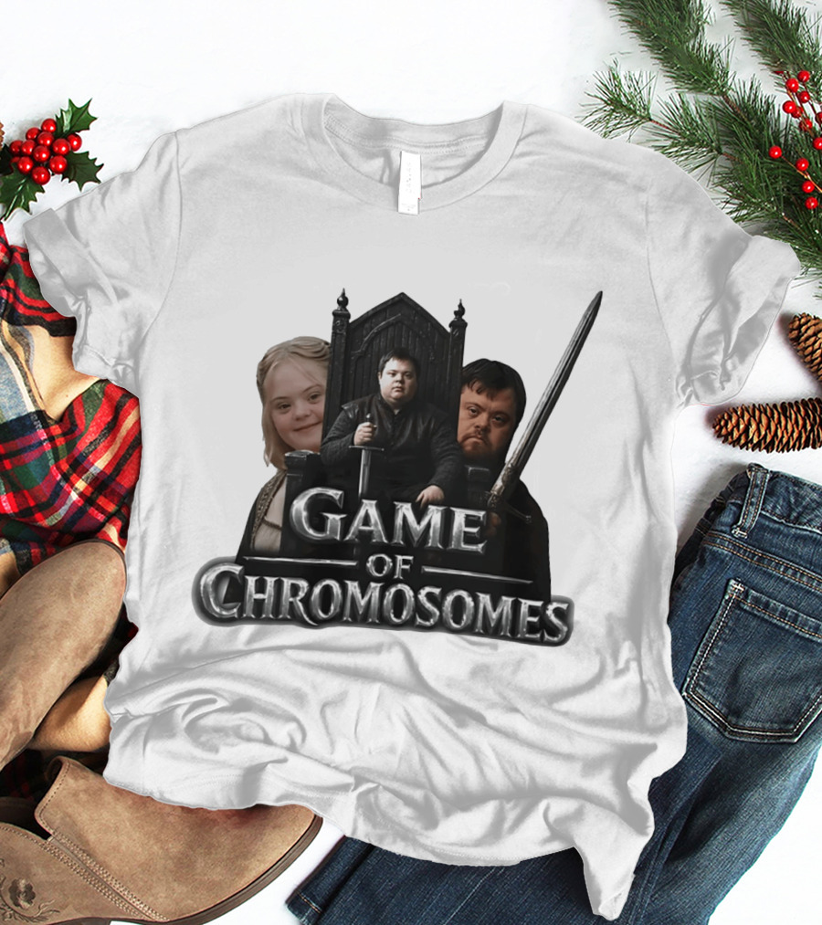 Game Of Chromosomes Down Syndrome Awareness Thrones T-Shirt