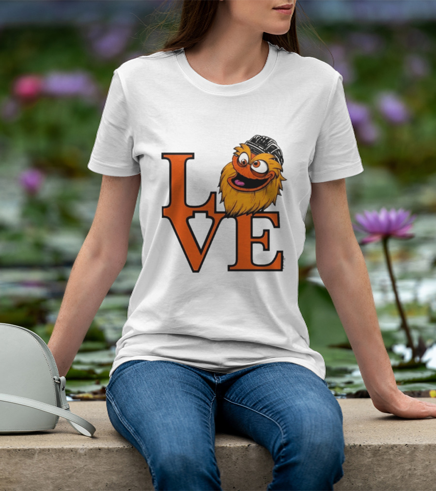 Philadelphia Flyers Gritty Love NHL Hockey 2026 T-Shirt