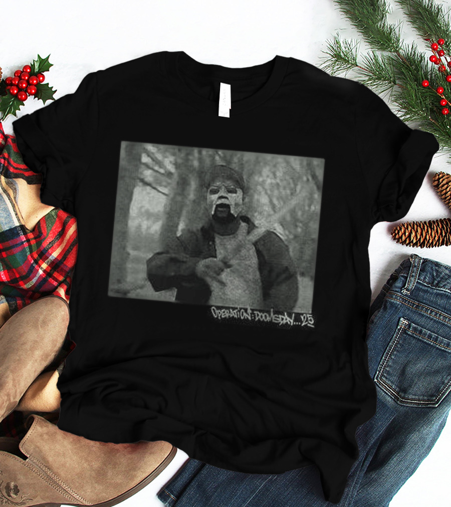 MF Doom Operation Doomsday Forest Scene Masked Rap T-Shirt