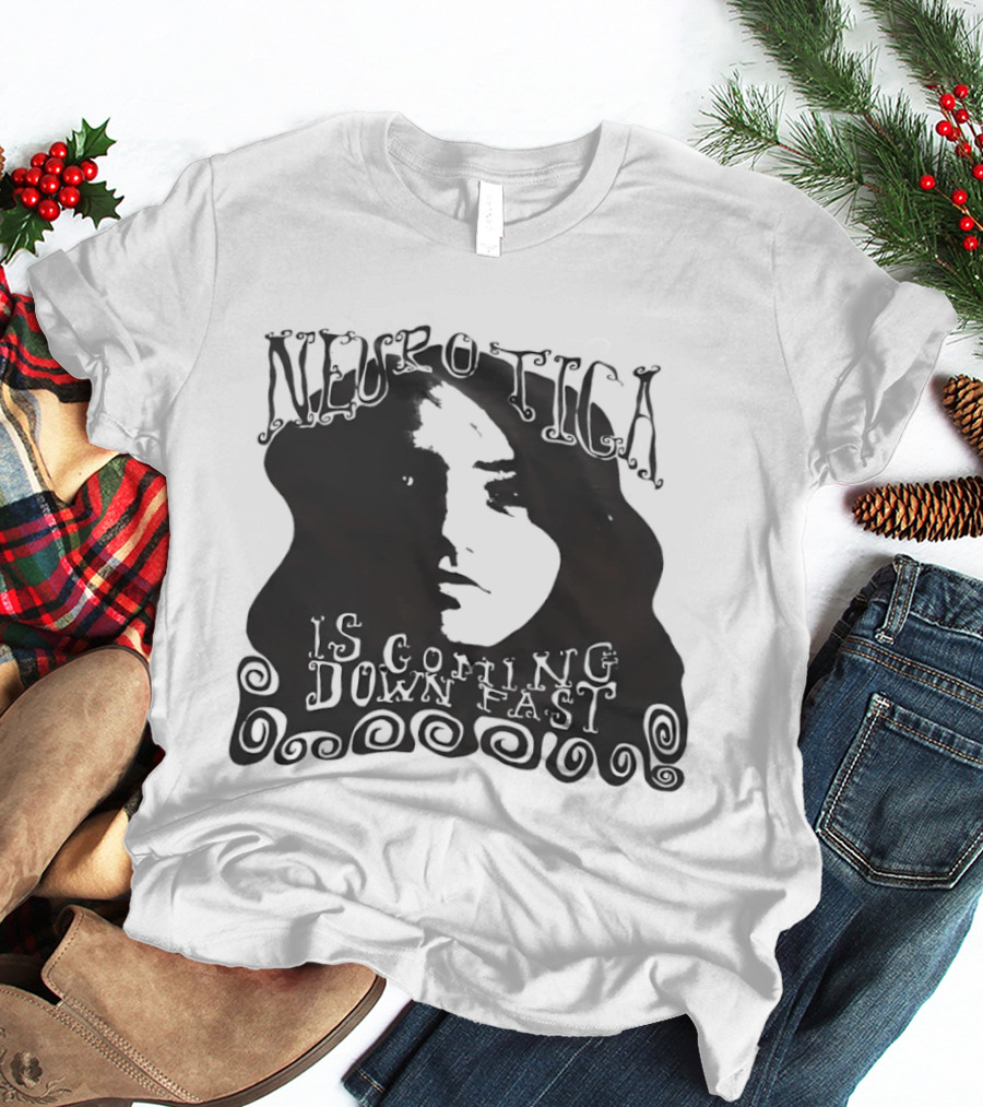 Neurotica Is Coming Down Fast Retro Psychedelic T-Shirt