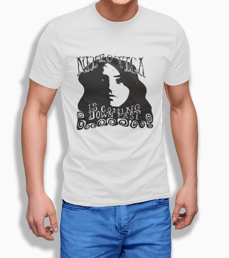 Neurotica Is Coming Down Fast Retro Psychedelic T-Shirt