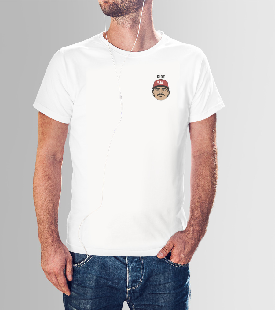 Ride Sal Cincinnati Reds Sal Stewart Retro Baseball T-Shirt