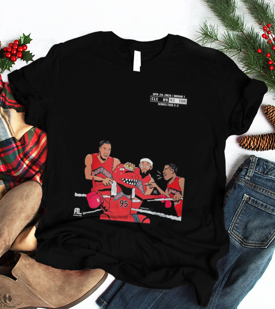 A Sketch After Every Raptors Game This Season 2026 Toronto Basketball Team Celebrates Victory In Classic Red Jerseys T-Shirt