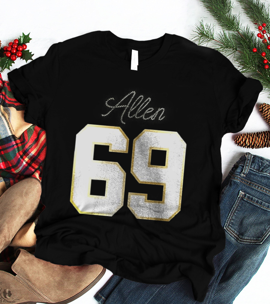 Minnesota Vikings Jared Allen 69 Class Of Legends T-Shirt