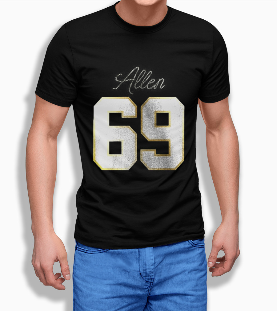 Minnesota Vikings Jared Allen 69 Class Of Legends T-Shirt