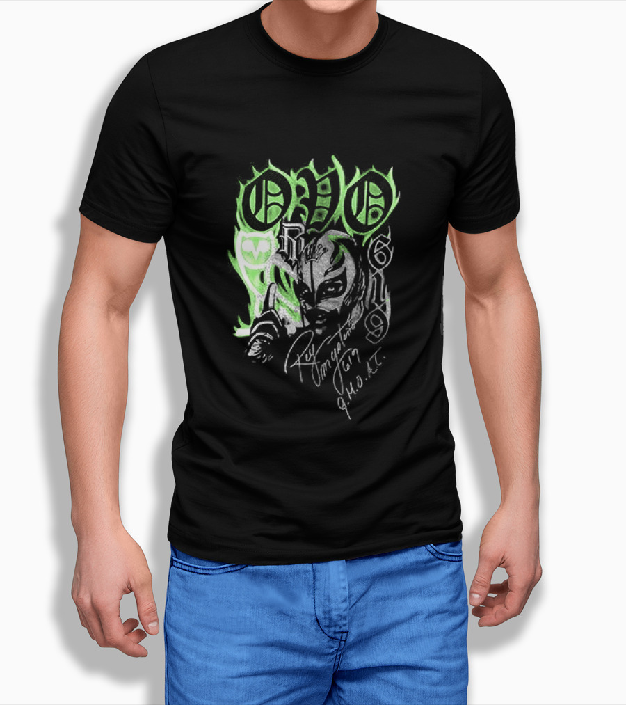 OVO WWE Wrestlemania 42 Las Vegas Rey Mysterio Celebration T-Shirt