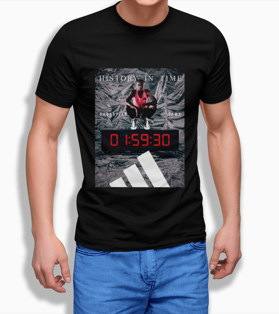 Sabastian Sawe History In Time Marathon 01:59:30 T-Shirt