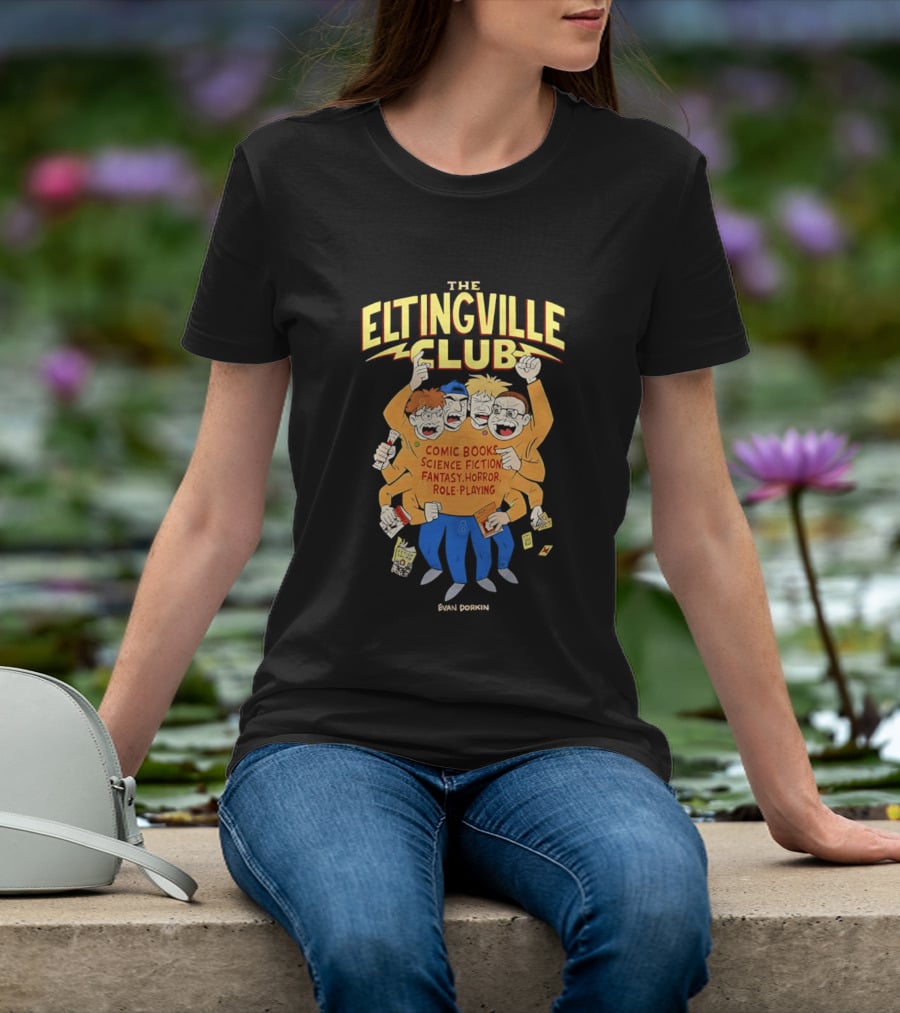 The Eltingville Club Comic Books Science Fiction Fantasy Horror Role Playing Evan Dorkin T-Shirt