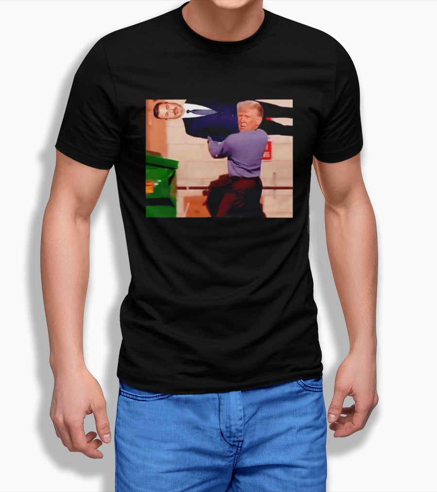 Donald Trump Backlash Dumpster Jimmy Protest Image T-Shirt