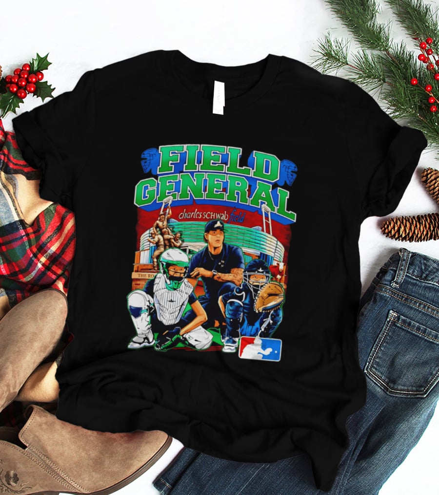 Field General Charles Schwab Field Baseball Player 0002 T-Shirt