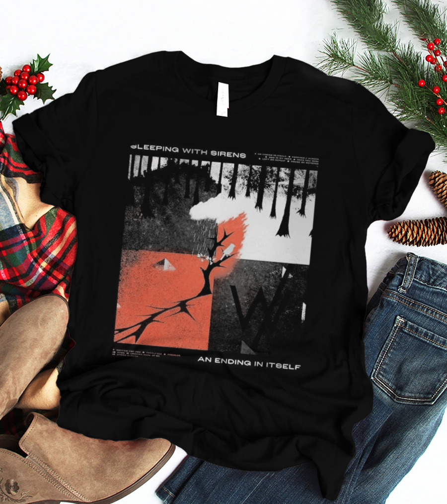 Sleeping Sirens An Ending In Itself 2026 Seasons Mineral Trees T-Shirt