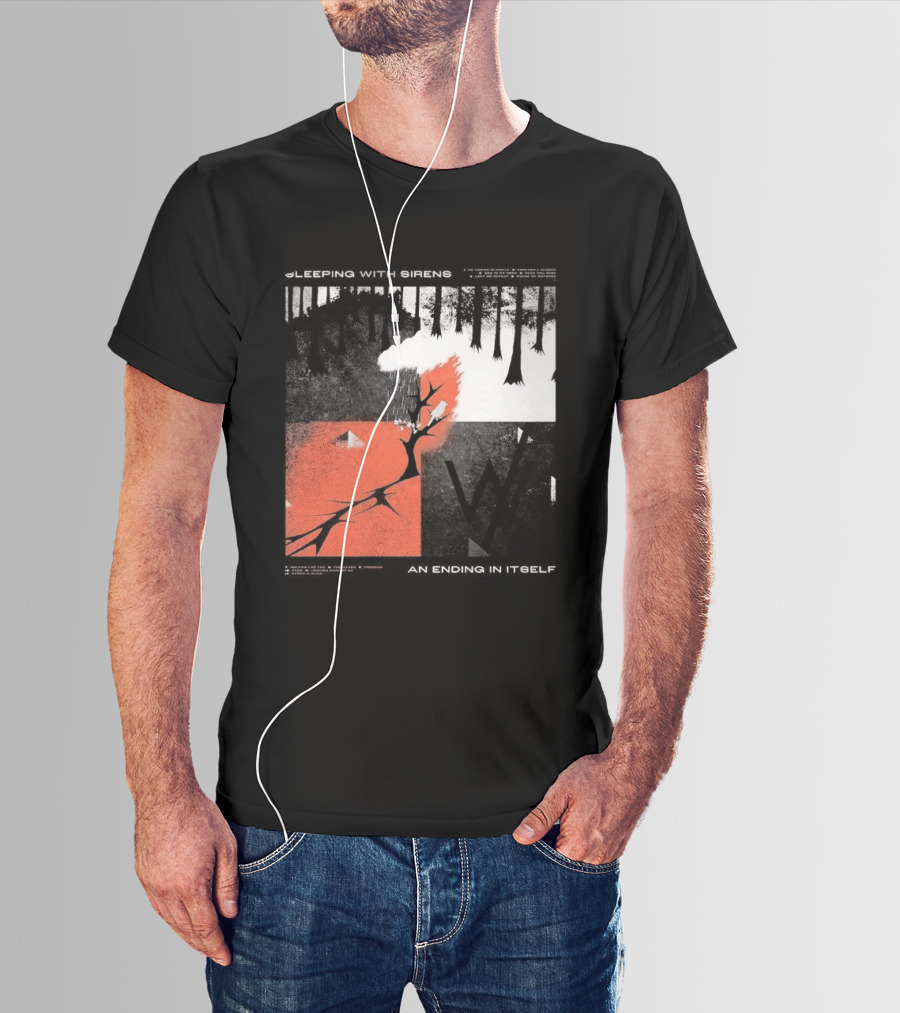 Sleeping Sirens An Ending In Itself 2026 Seasons Mineral Trees T-Shirt