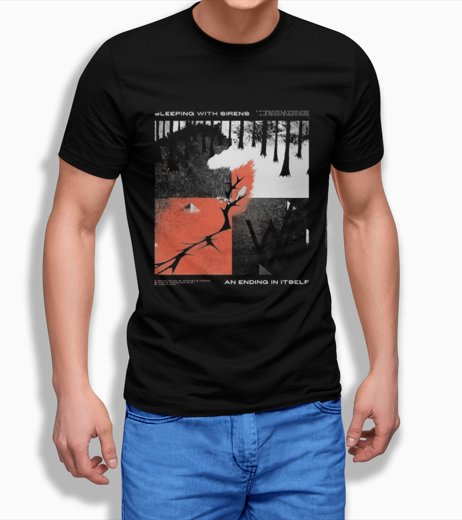 Sleeping Sirens An Ending In Itself 2026 Seasons Mineral Trees T-Shirt