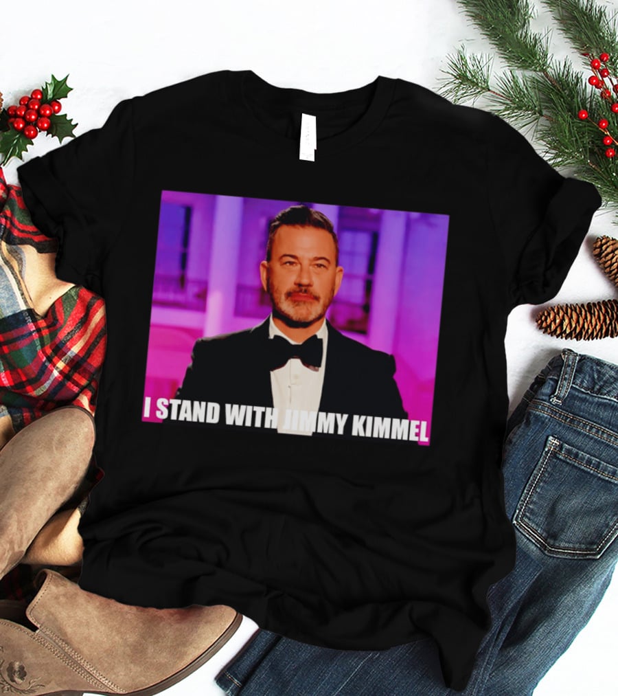 I Stand With Jimmy Kimmel Against Melania Trump T-Shirt