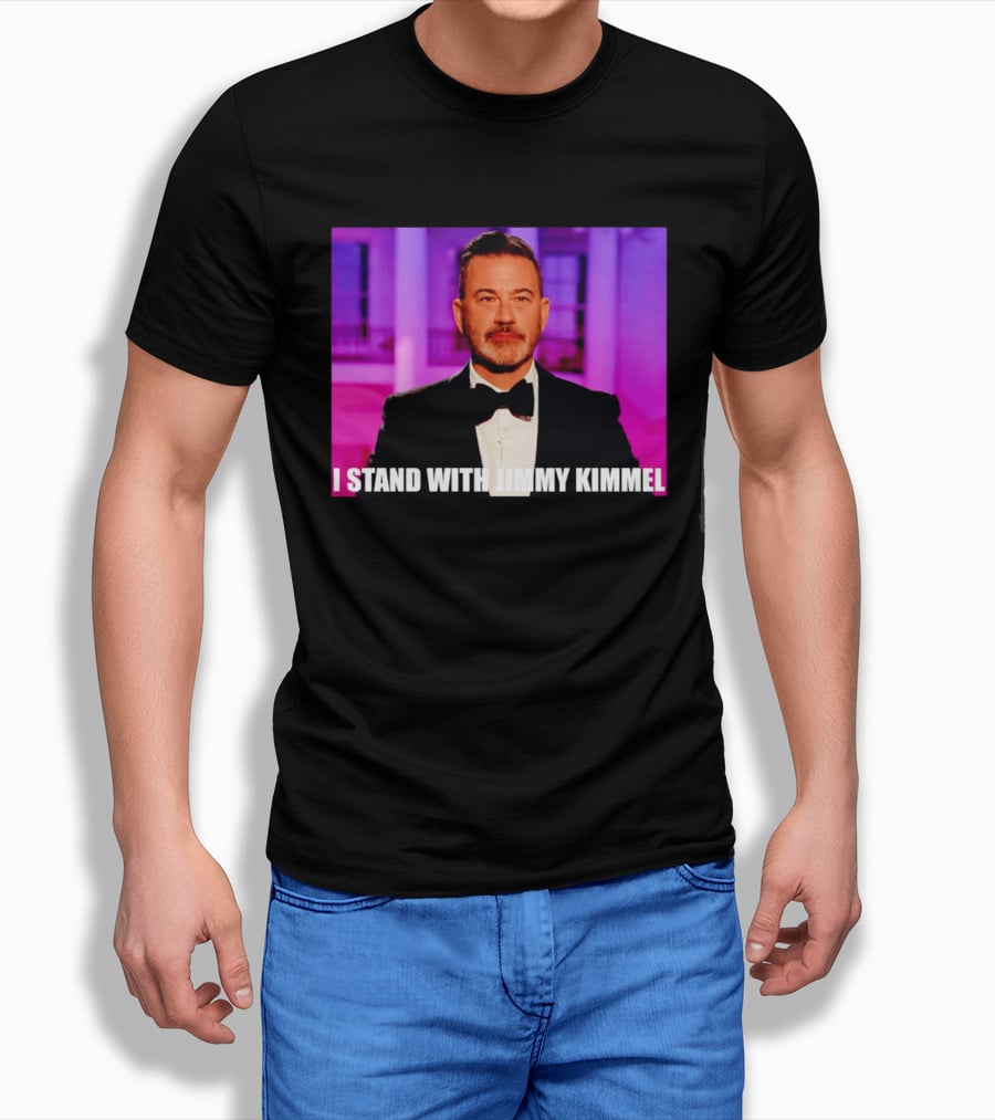 I Stand With Jimmy Kimmel Against Melania Trump T-Shirt