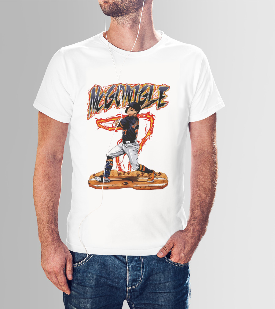 Kevin McGonigle Detroit Tigers 2026 Baseball Manga T-Shirt