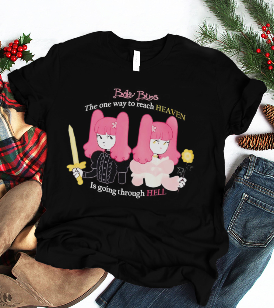 Baby Bugs Duality Journey To Heaven And Hell T-Shirt