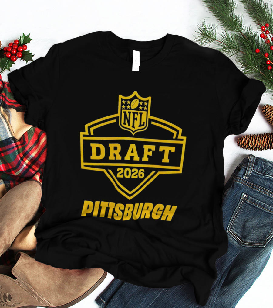 Pittsburgh NFL Draft 2026 Football Steelers T-Shirt