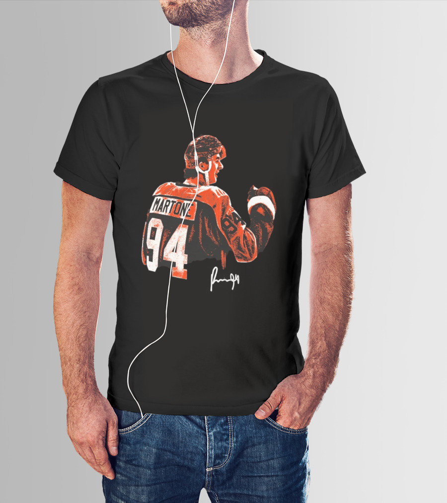 Porter Martone 94 Philadelphia Flyers Hockey NHL Player T-Shirt