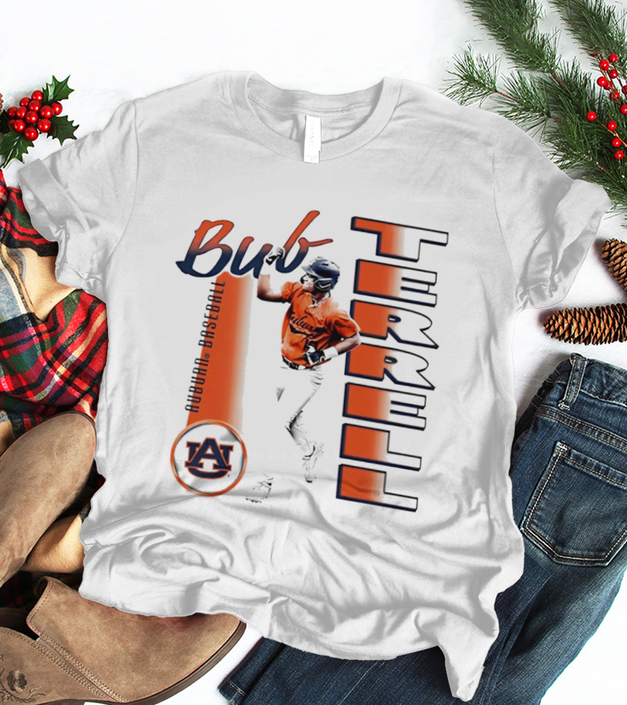 Bub Terrell Auburn Baseball Player Auburn Tigers T-Shirt