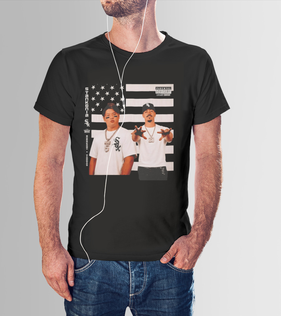 Murakami Munetaka Miguel Vargas Chicago White Sox Baseball American Flag Advisory 5 20 T-Shirt