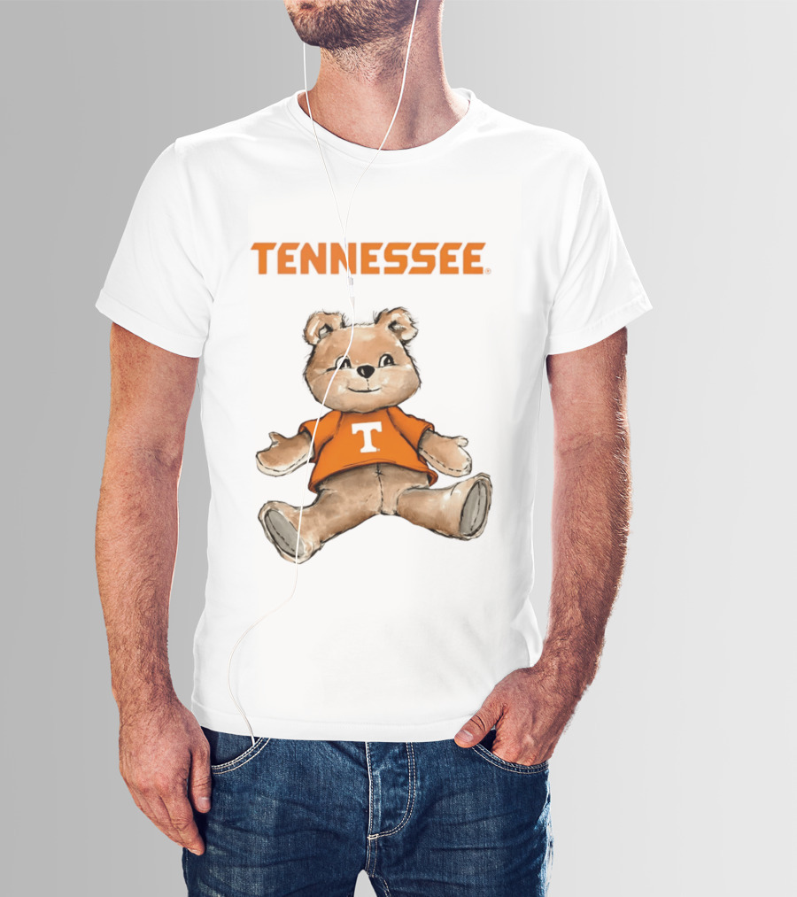 Tennessee Volunteers Teddy Bear Orange T T-Shirt