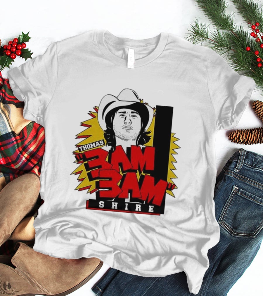 Thomas Shire 3AM 3AM Cowboy Hat Portrait Burst T-Shirt
