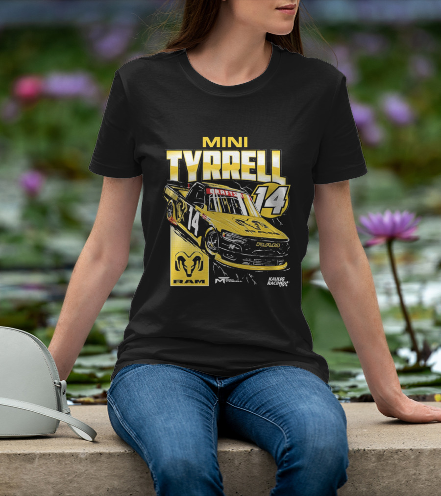 Mini Tyrell Kaulig Racing Ram NASCAR Craftsman 14 Car T-Shirt