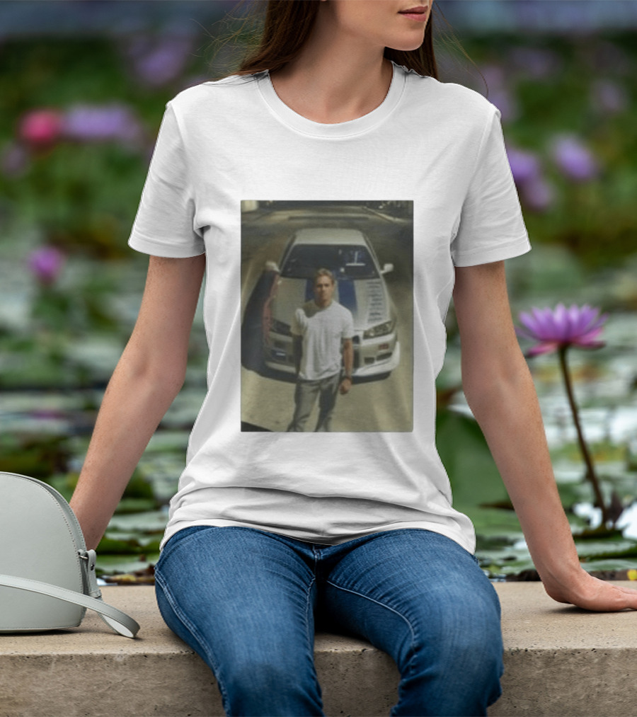 50th Birthday Archive 01 The Paul Walker Foundation Nissan Skyline R34 T-Shirt
