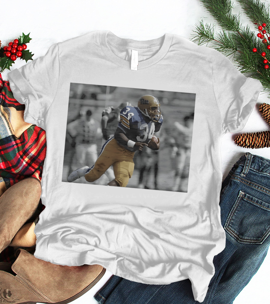 Craig Ironhead 34 Pittsburgh Panthers Football Legend T-Shirt