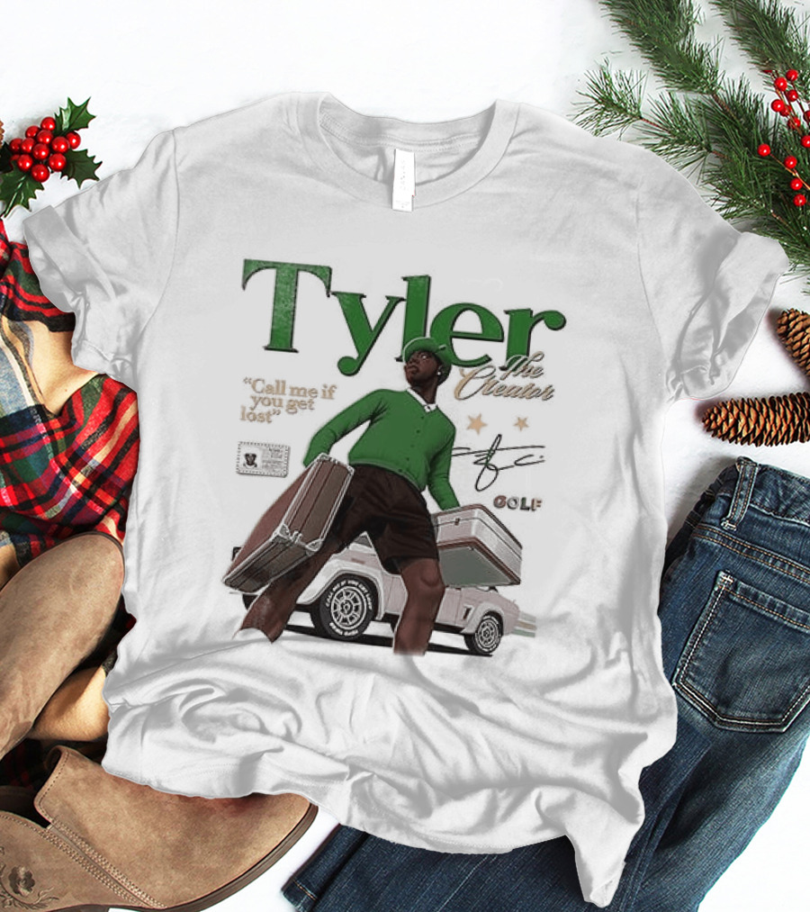 Tyler The Creator Call Me If You Get Lost Vintage Aesthetic Golf Wang T-Shirt