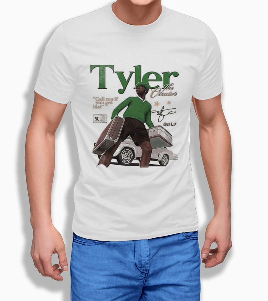 Tyler The Creator Call Me If You Get Lost Vintage Aesthetic Golf Wang T-Shirt